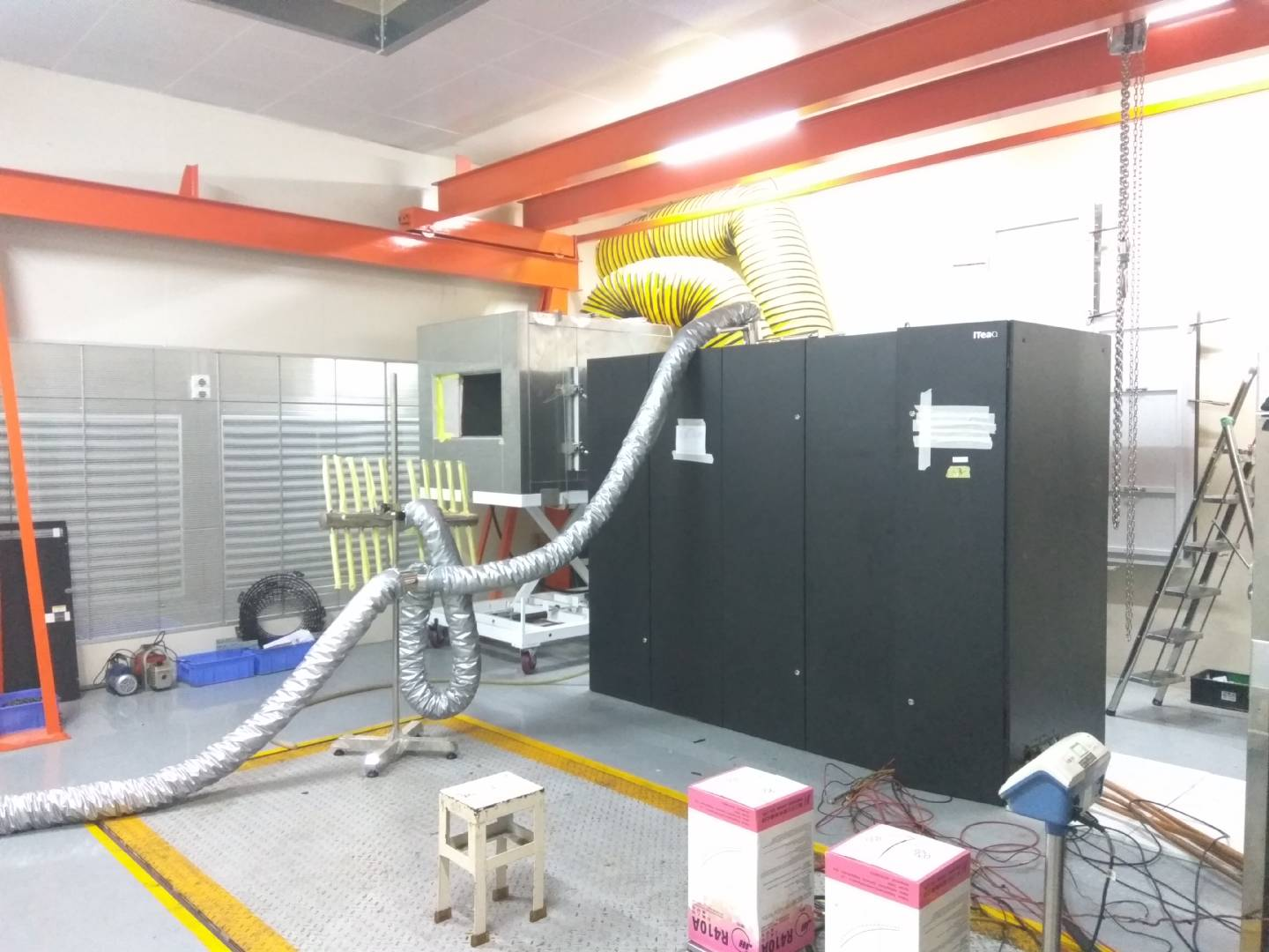 150KW精密空调焓差实验室